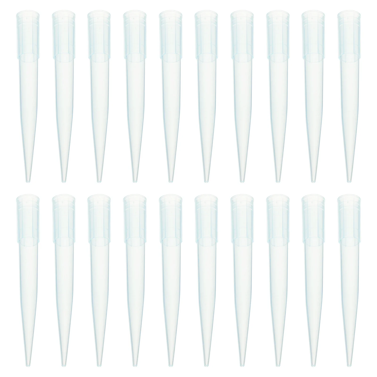 

20Pcs Glue Application Accessories Colorful Easy Identification Long Term Use Dropper Needles Glue Needles Gluing Tips