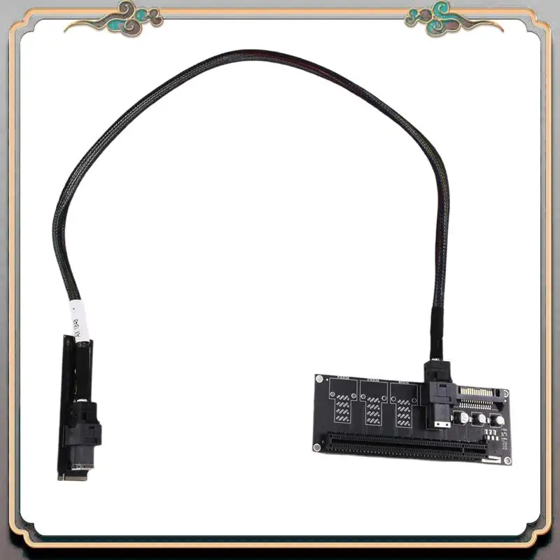 

Durable Nvme M.2 To Pcie 3.0 Riser Board, X4 X16 PCI Express Adapter For External Graphics Cards