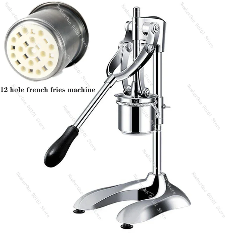 Manual stainless steel fries extruder 30CM extra long
