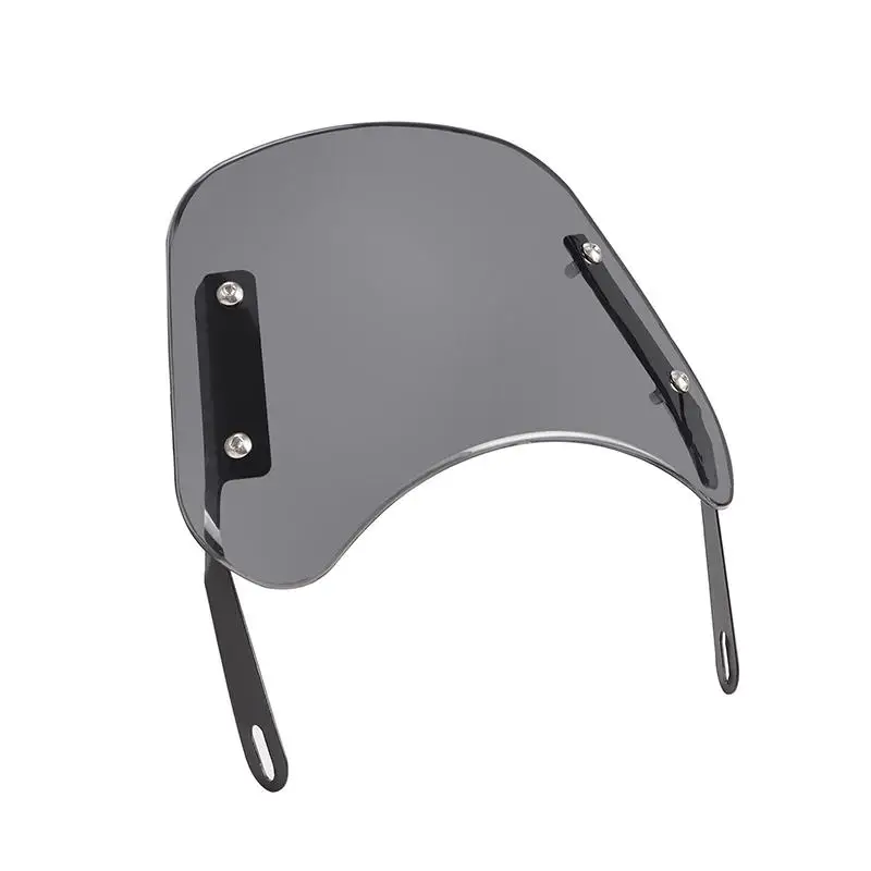 Motorcycle Headlight Windshield Wind Deflector Windscreen Universal For The Most Models