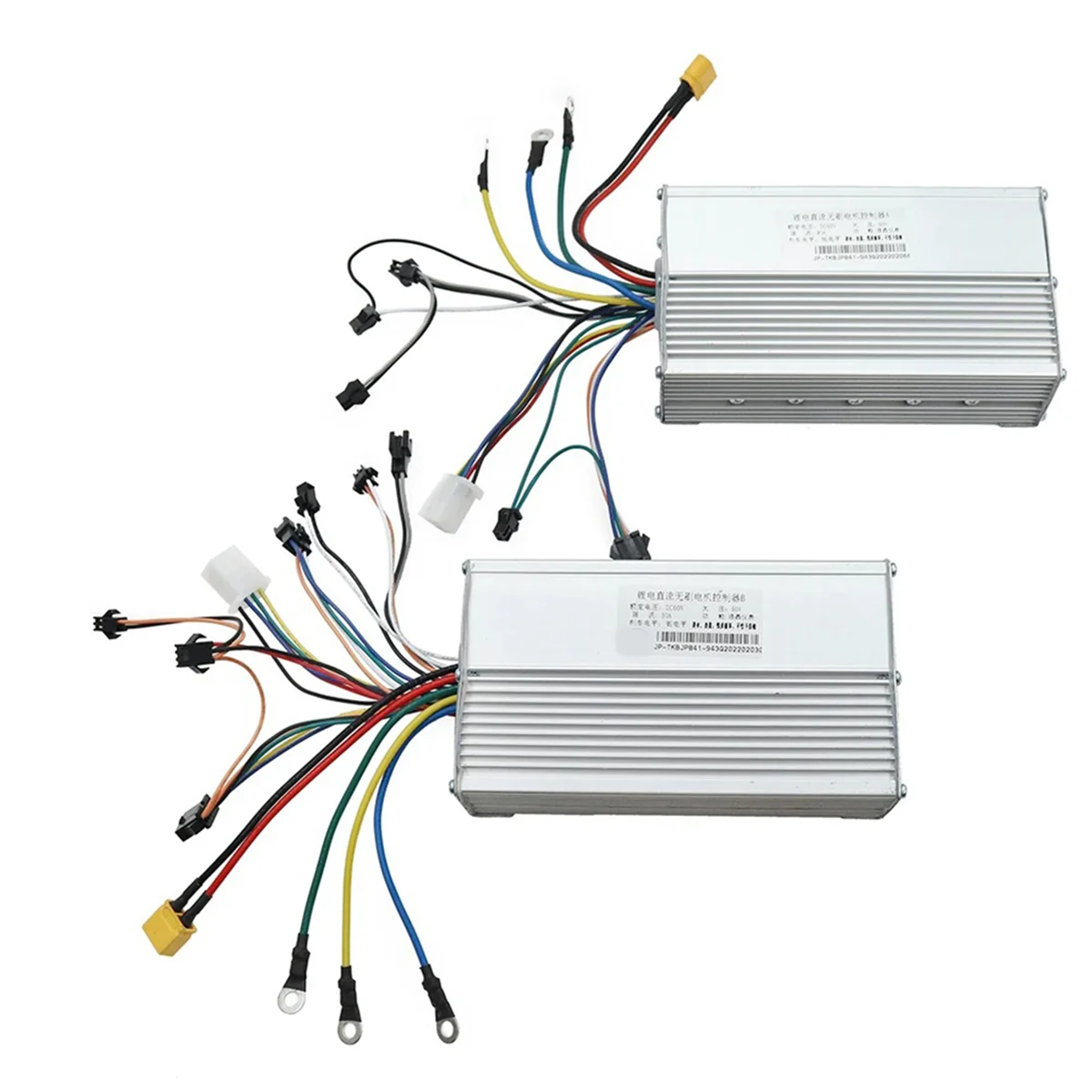 For JP 60V 50A DC Brushless Controller Dual Motor for Electric Scooter E Bike Brushless Controller