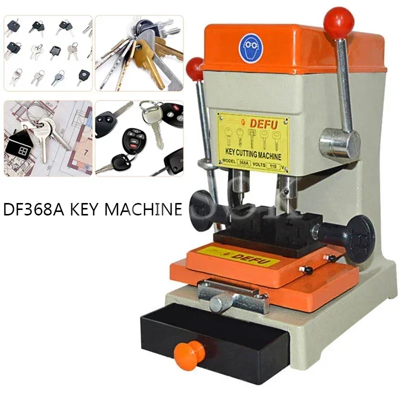 Electric Key Duplicating Machine Vertical Key Cutting Drill Machine For Making Car Door Keys Locksmith Tools Keyed 110V/220V