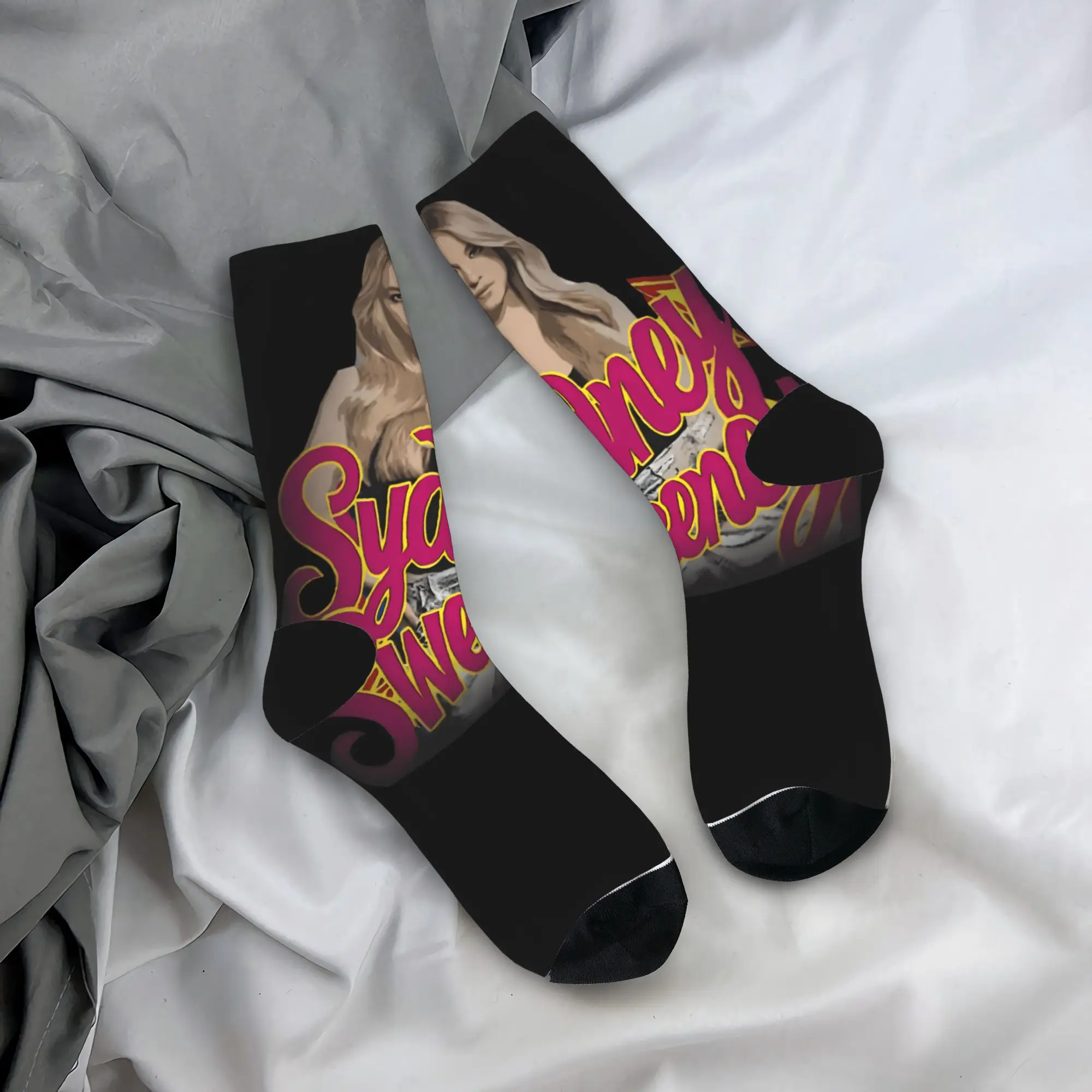 جوارب رجالية من سيدني سويني جوارب شتوية كورية ناعمة قابلة للتنفس جوارب رياضية خارجية غير قابلة للانزلاق #1