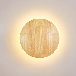Simple Modern LED Wall Lamp for Staircase Hallway Living Room Bedroom Bedside Lighting Japanese Restaurant Background Style