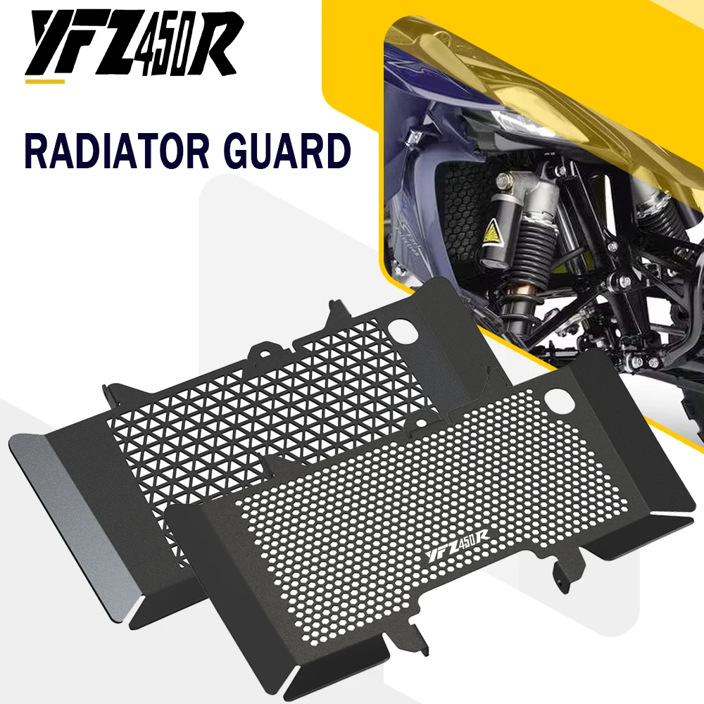 

For Yamaha YFZ450R YFZ 450 R 450R 2009 2010 2011 2012 2013 Motorcycle Accessories Radiator Guard Cover Oil Cooler Protector