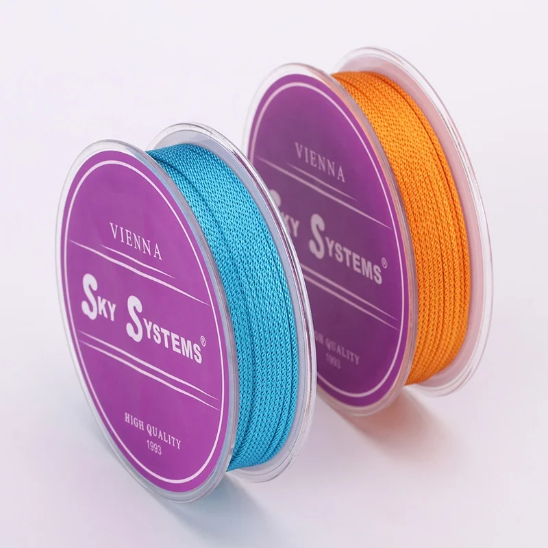 SKY ML306 1.2mm 39#-57# Jewelry Cord Polyester Cord Jewelry Accessories Bracelet and Necklace Material 57 Colors