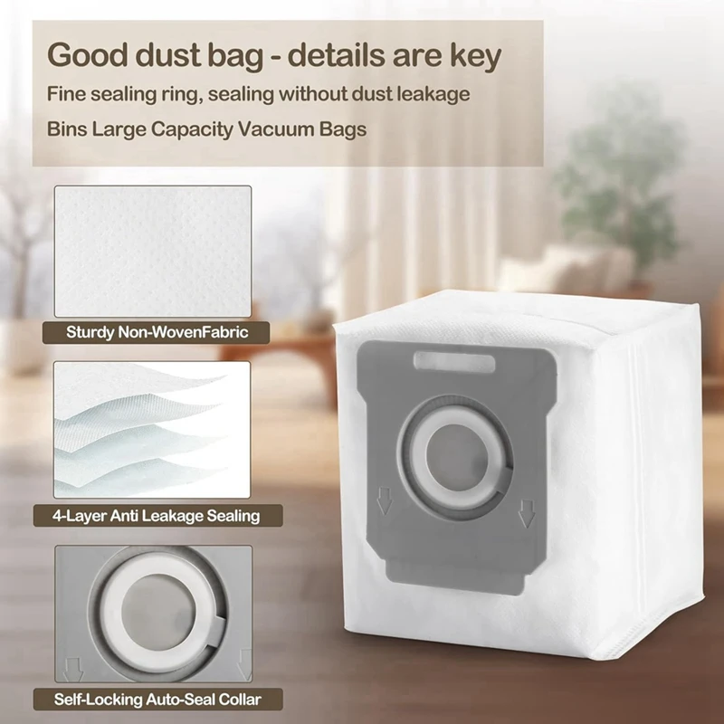 YCOC-For Irobot Roomba E/I/J Series، E5 E6 I6 I7+ J7+/Plus قطع غيار فرشاة جانبية رئيسية فلتر Hepa ممسحة قماشية