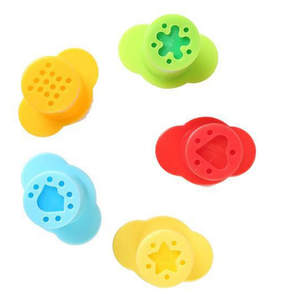 

5pcs Color Clay Molding Needle Kit Kids Diy Assorted Designs Learning Dough Accessories Party Decorations