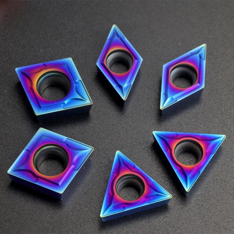 CNC Nano Blue Interne Dreh- und Bohreinsätze DCMT070204 DCMT070208 DCMT11T304 DCMT11T308 Speziell für gehärteten Stahl – Detail 5