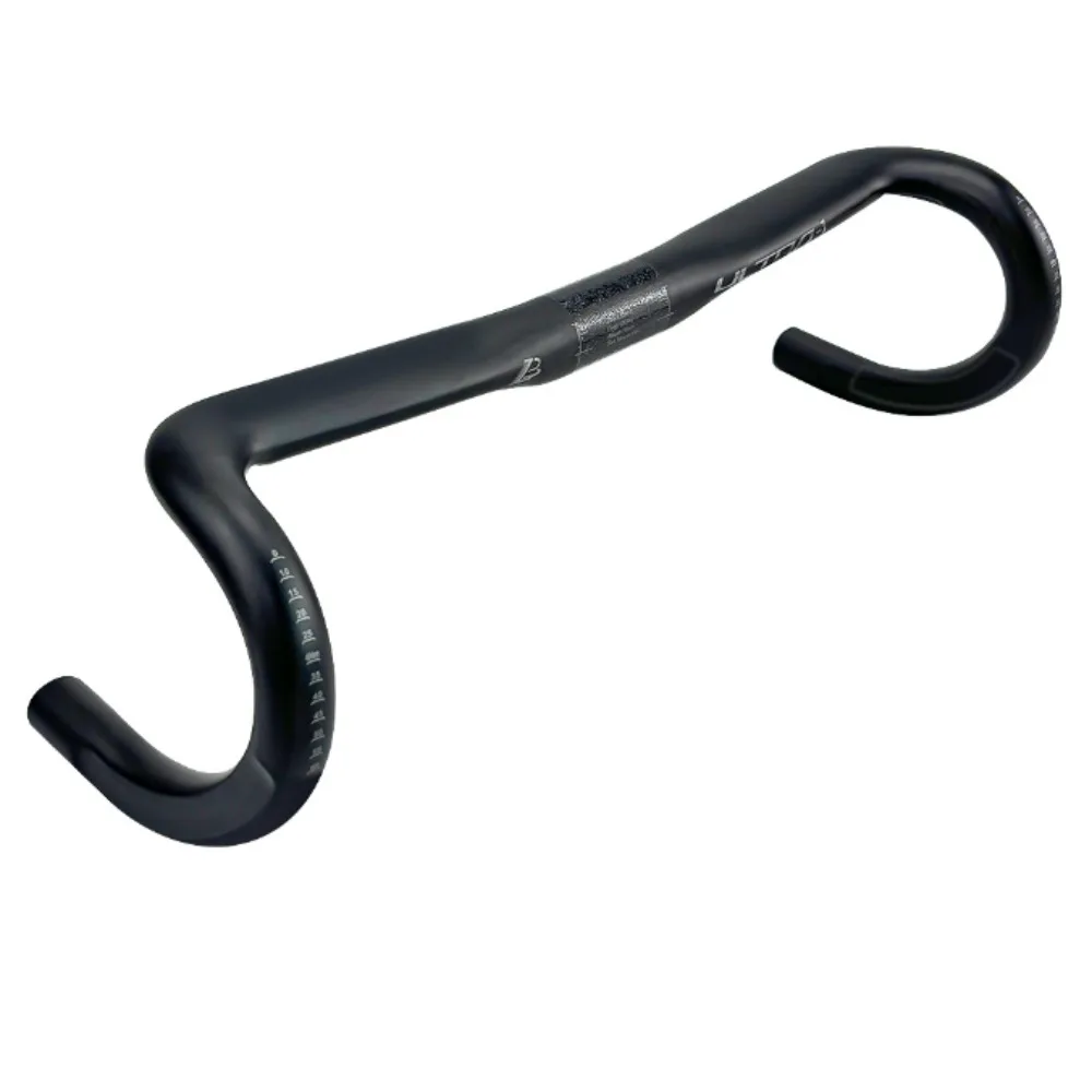 BUCKLOS Ultraleichter Fahrradlenker Vollcarbon Kompakter Dropbar, Interne Kabelführung UD Matt Fahrradlenker Fahrradzubehör – Detail 17