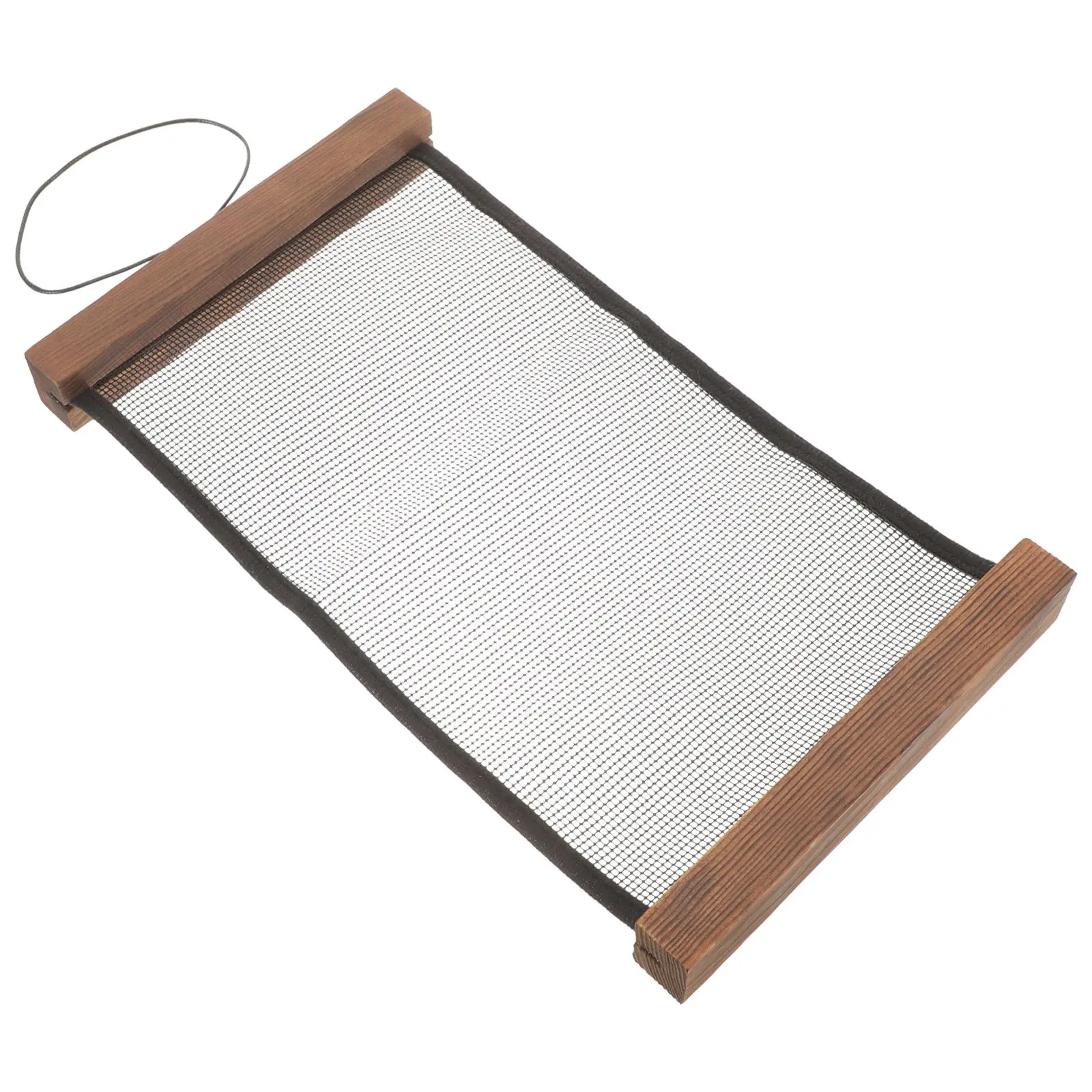 

Creative Earring Jewelry St 18x30 Retro Brown Hanging ganizer Mesh Wall Storage Display Bracket Pin Badge Holder