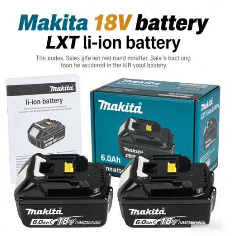 

100% Authentic Makita 18V Battery, Makita 18V tools battery for Makita 18v BL1860B BL1850B BL1840 BL1830 BL1815◕◔