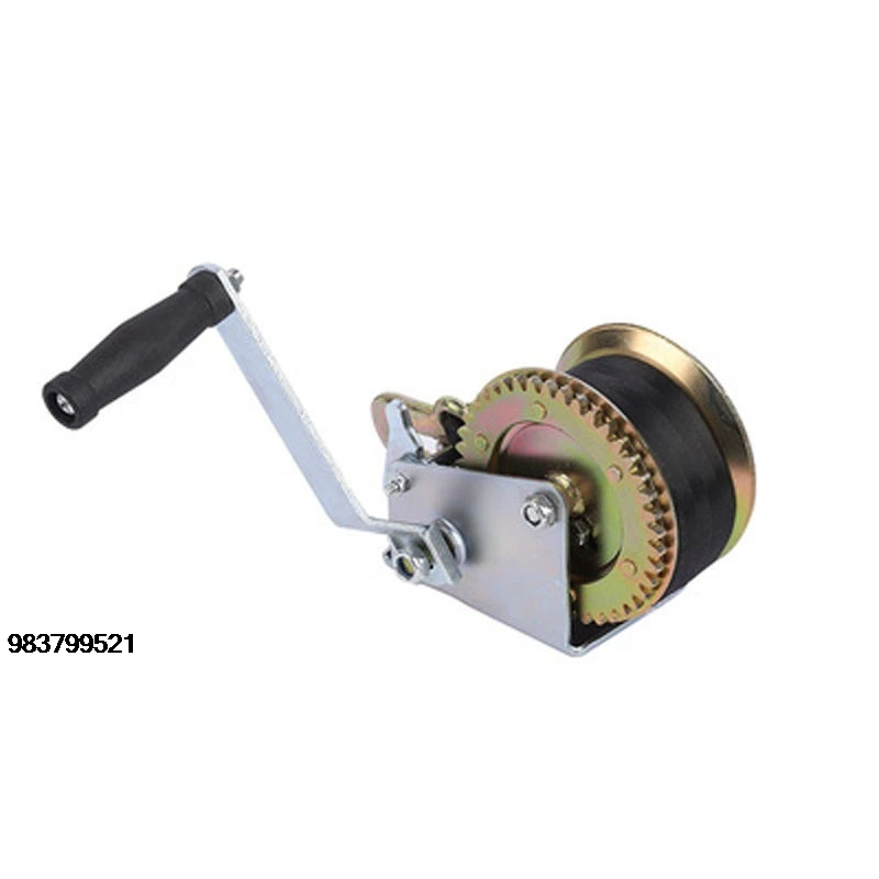 Good Price 2000lbs-3000LBSx8m Boat Truck Auto Self-Locking Hand Manual Galvanized Steel Winch Hand Tool Lifting Sling.
