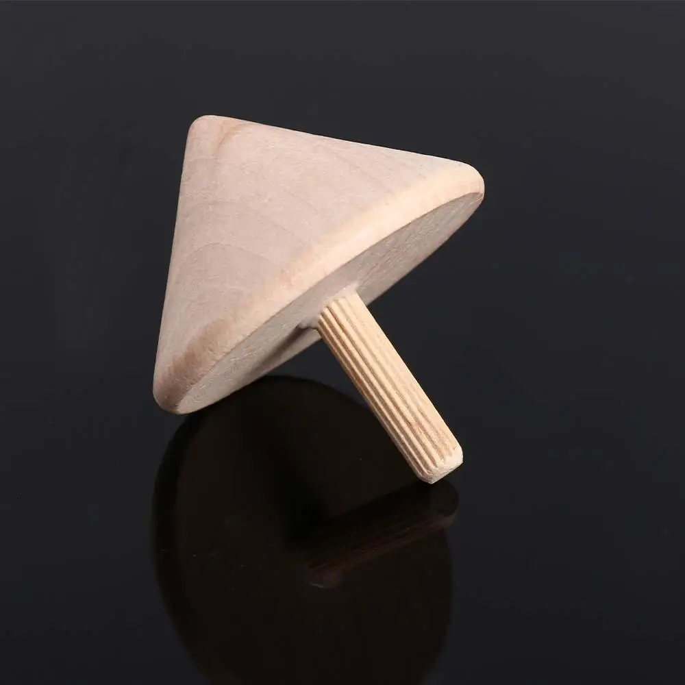 Toy Spinning Top Desktop Kindergarten Toy For Children DIY Gyroscope Toys Wooden Spinning Tops Wooden Rotate Gyro Gyro Toys