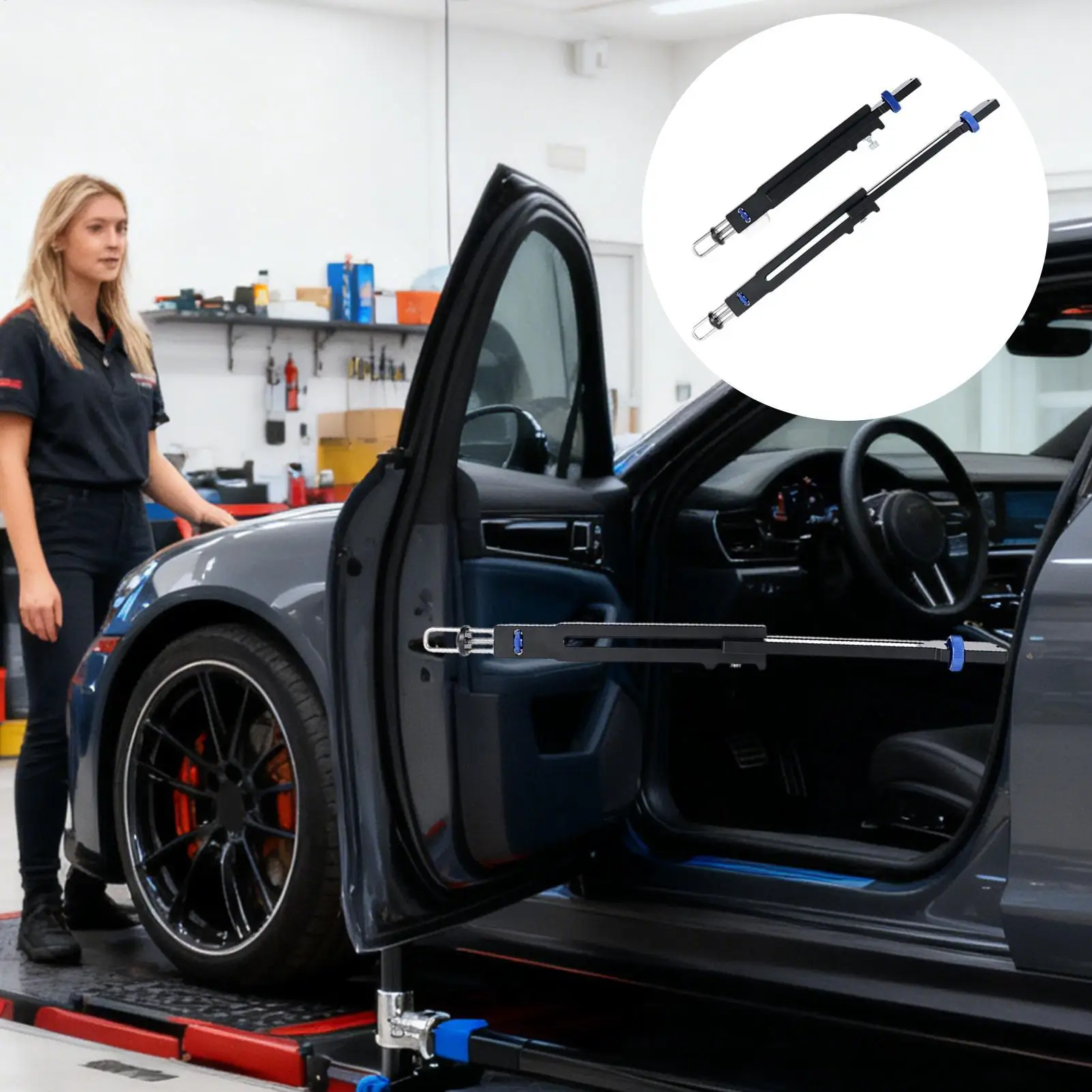 

Hood Prop 16.14 To 21.65 Inch Adjustable Lift Support Tailgate Prop For Car Tailgate Trunk Front Garage Engine Maintenance