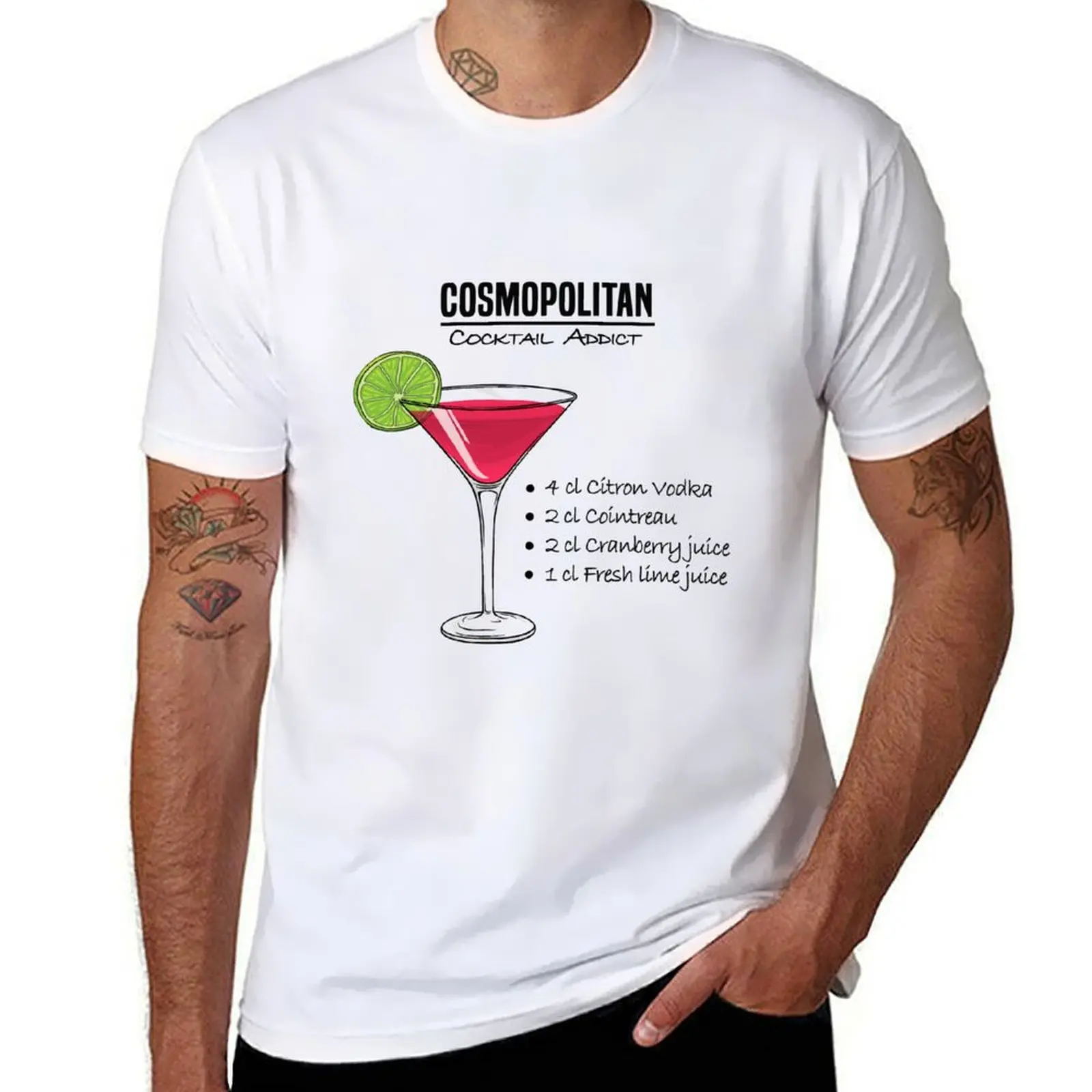 

Cosmopolitan T-Shirt cotton t shirts high quality cotton tshirt 100% man tshirt T-shirt