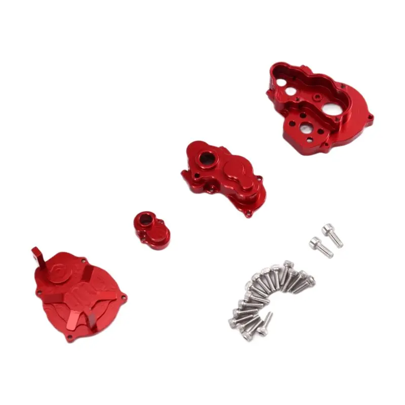 

A63T-RC Car Upgrade Transmission Housing Kit For FMS 1/24 FCX24M D90 D110 RC Car Accessories