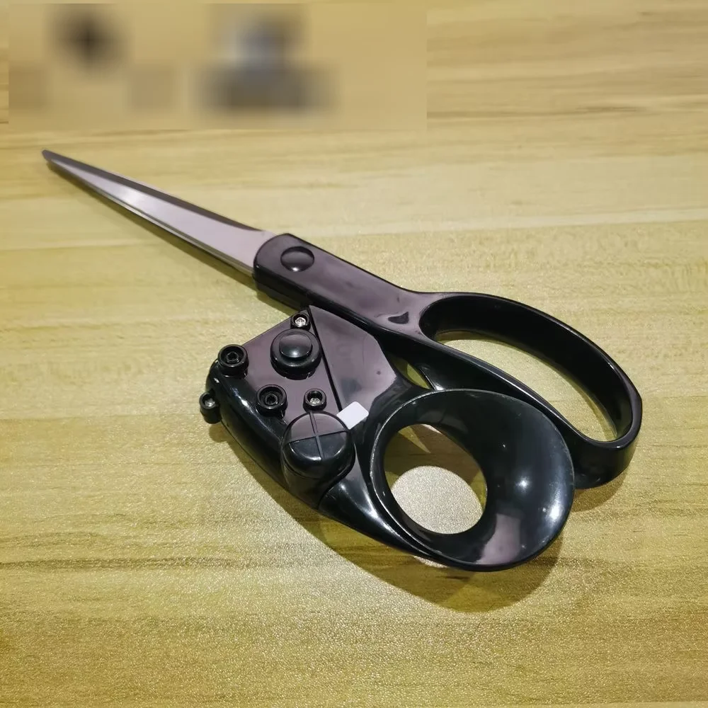 New Professional Laser Guided Stainless Steel Scissors for Home Crafts Fabric Sewing Scissors Straight Cut Quick Cutting