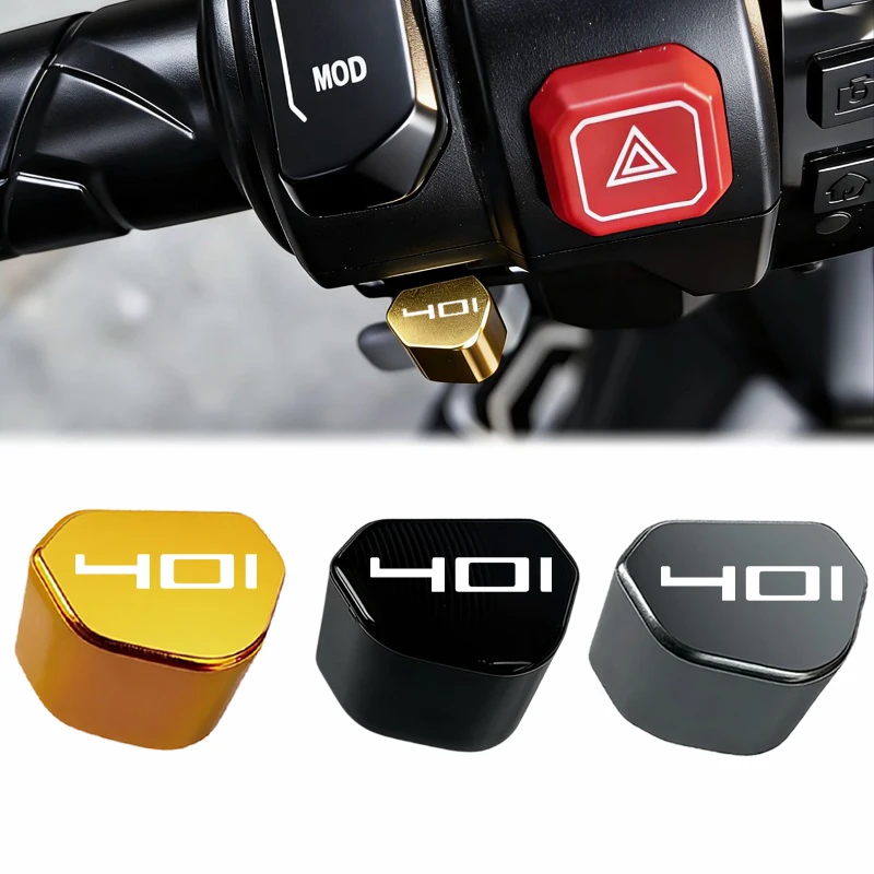 Botón de interruptor de señal de giro para motocicleta, tapa de interruptor de giro modificada para Husqvarna Svartpilen 401 250 701 Vitpilen 250 Norden 901