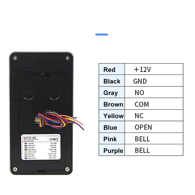 12V Waterproof Access control machine IP67 Wireless Bluetooth TTLOCK Gate Opener PC User Management