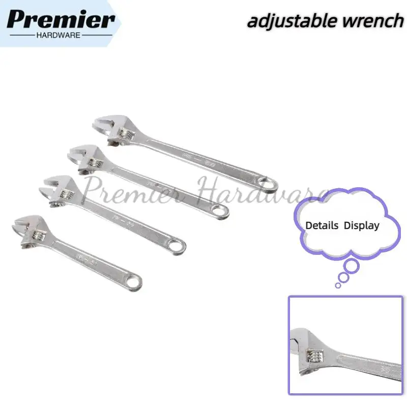 

Heavy-Duty Repair Tools: 8-15 inch Adjustable Wrenches, Open-end & Universal Pipe Wrench Combo