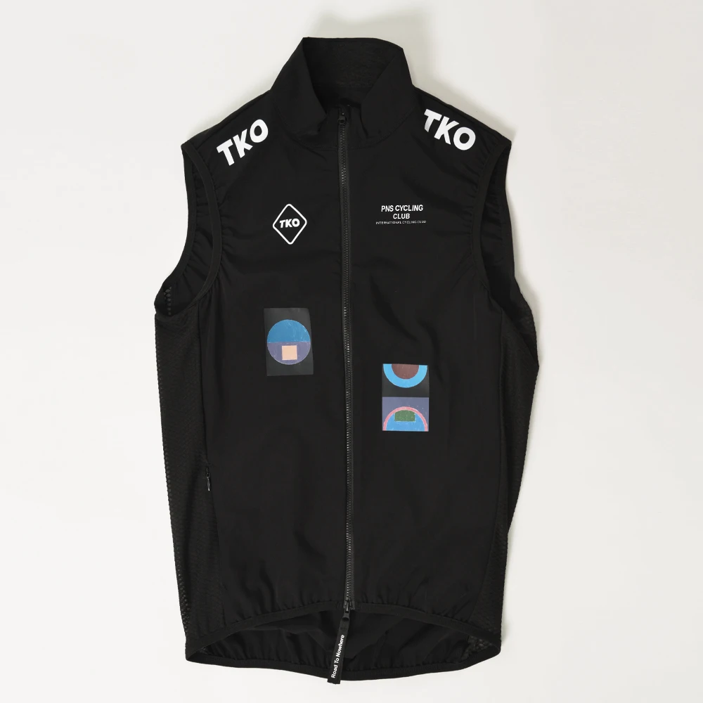 

PNS Cycling Vest Lightweight Windproof Waterproof Sleeveless Bicycle Gilet High Quality Breathable Quick Dry Road Cycling Jersey