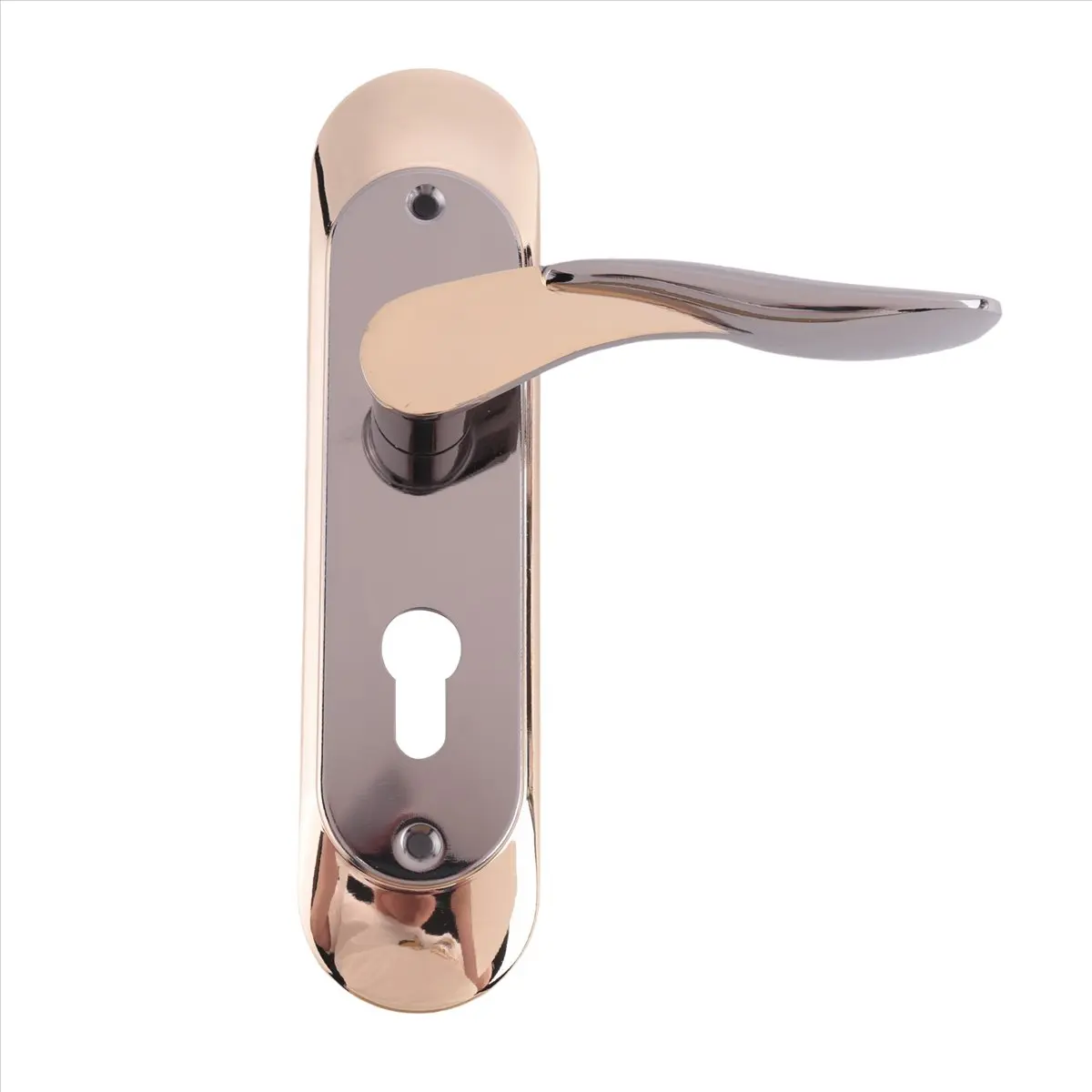 A89X Indoor Household Door Handle for Home with Security Lock Key Set Aluminum Alloy