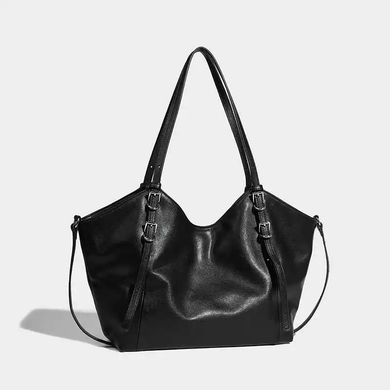 

Laid-ba Sle Large Capaci Leather Tote Bag for Women Commute oulder Bag Underarm Bag Faionable And Sli