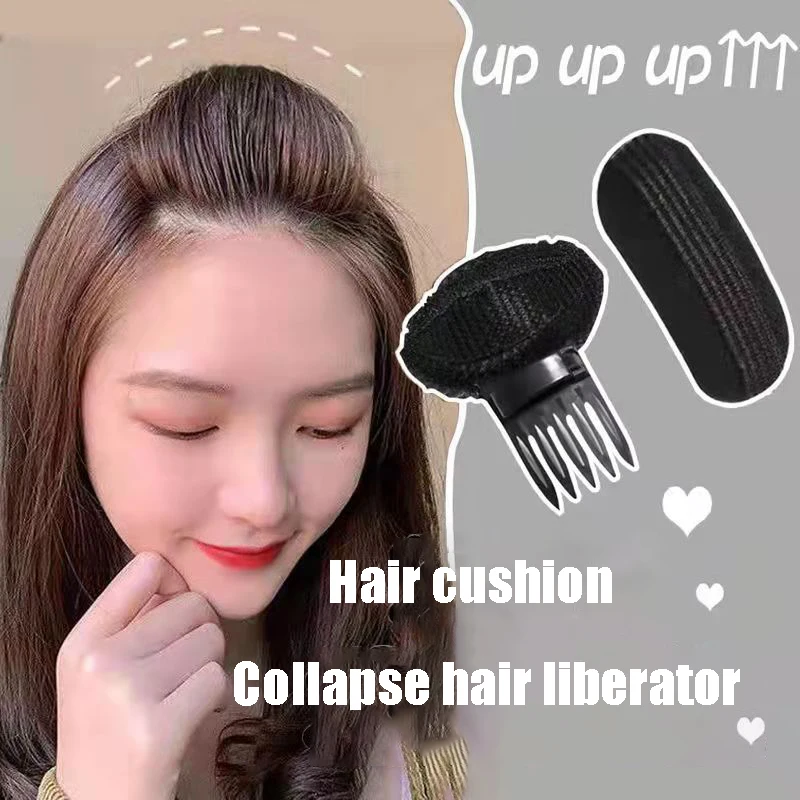 Head Booster Fluffy Hair Cushion Hair Root Insertion Comb Fluffy Patch Hair Clip Hair Comb Bangs And Raised Fluffy Divine Tool