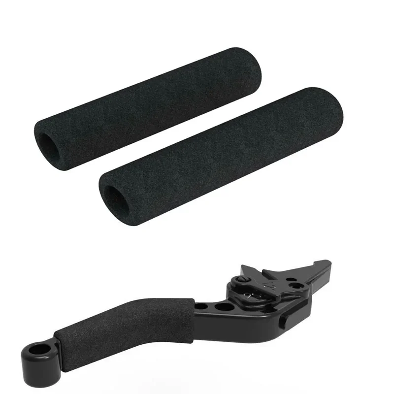 2PCS Motorcycle Handlebar Cover Slip-On Anti Vibration Comfort Handlebar Grip Sleeve Foam Anti-Slip Moto Handle Levers Grips