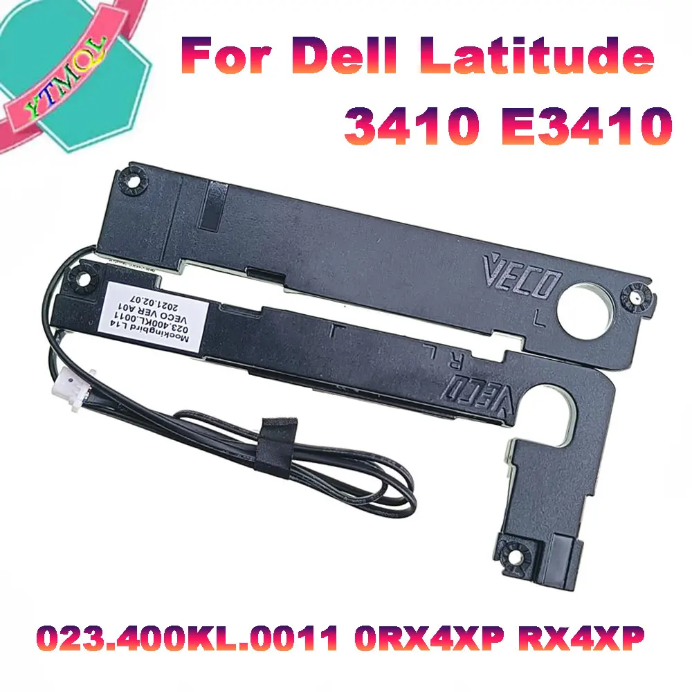 1Pair New Original 023.400KL.0011 0RX4XP RX4XP For Dell Latitude 3410 E3410 Laptop Speaker Set-R + L Left Right Built-in speaker