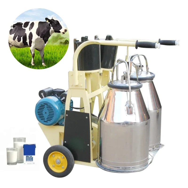 2023 Hot Selling Cow Goats Milk Machine Small Scale Goat Milking Machine Portable Price Milking Machines for Dairy Cows