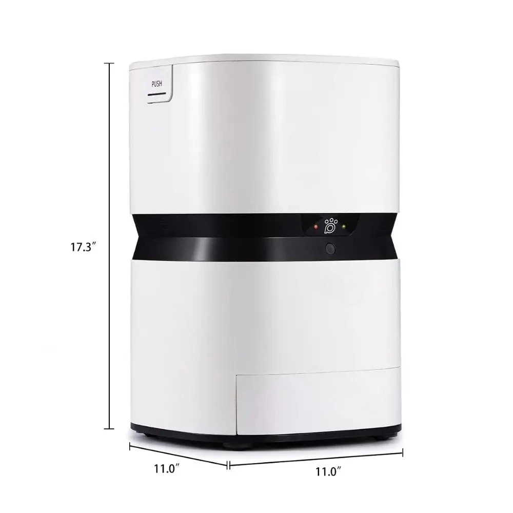 High Capacity Health Electric Cat Dog Smart Automatic Pet Feeder Food Dispenser Remote Control APP Timer