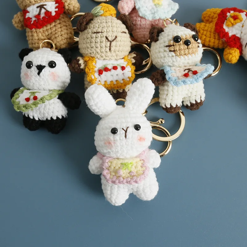 Gehaakte Capybara Sleutelhanger - Capybara Sleutelhangers Voor