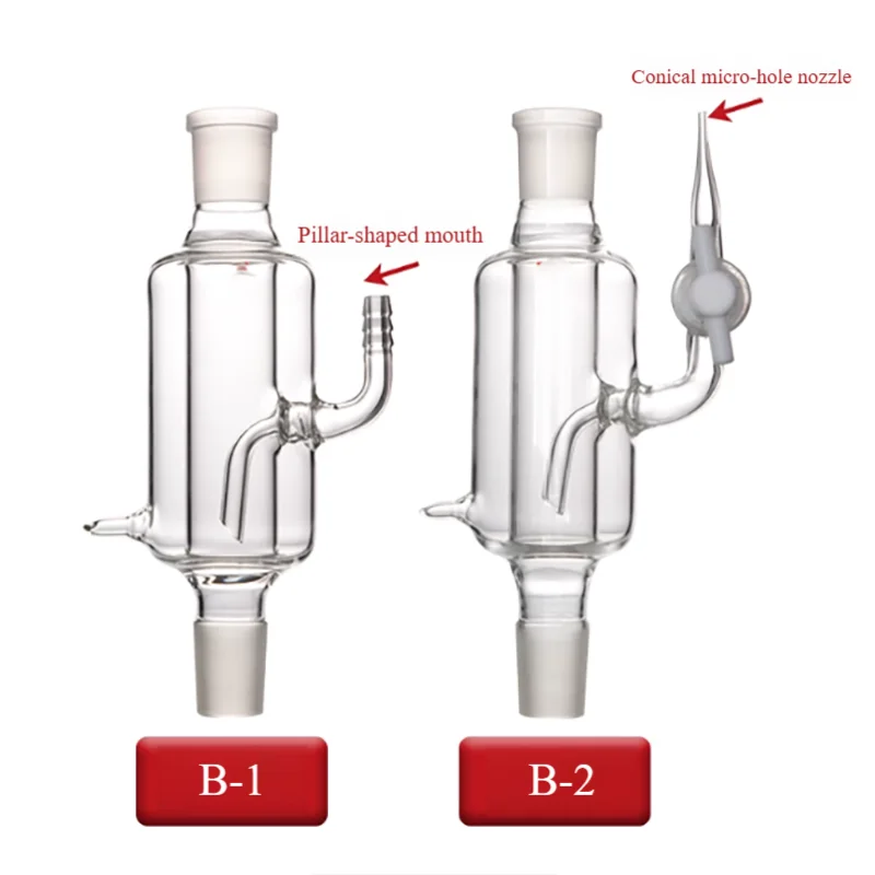 Distillation tower fractionating column feeding valve, insulation device, distillation head accessories, PTFE valve view 3