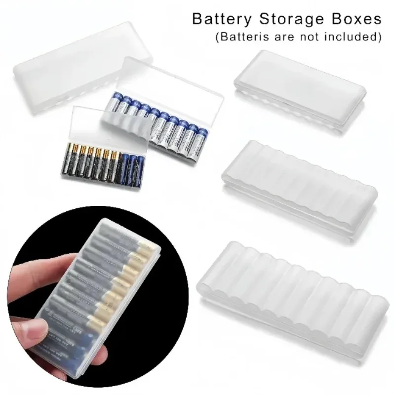 

Lithium Battery Plastic Case Waterproof Moisture Proof Storage Container Shock Resistant Secure Transport Fit Accessories