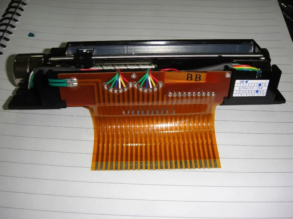 New original thermal print head STP411F-256 printer core for middle ear analyzer printer,STP411,STP411F