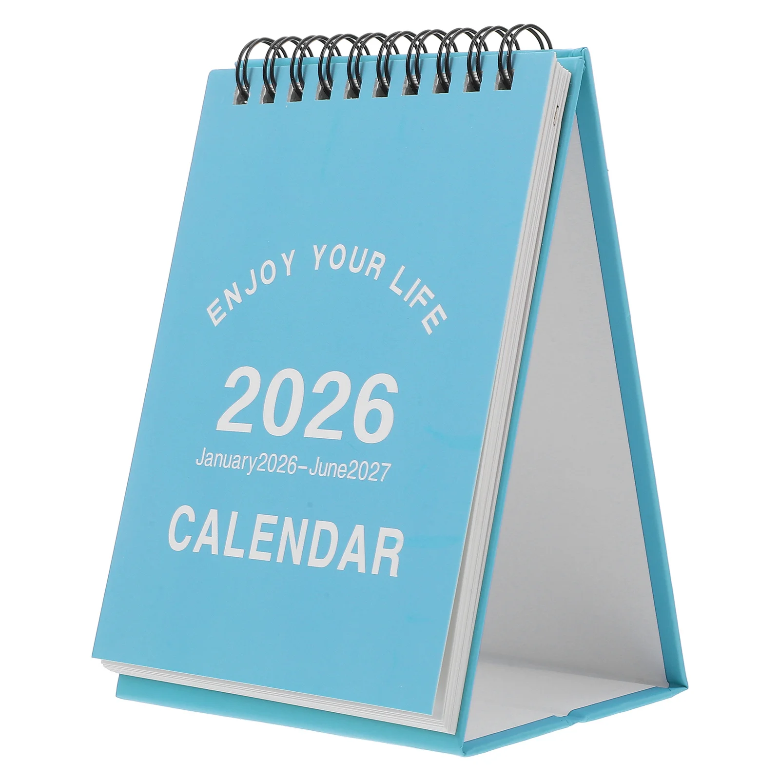 

2026 Desktop Calendar: Compact Monthly Flip Standing Desk Calendar For Office Home Use Smooth Writing Surface Tabletop Calendar