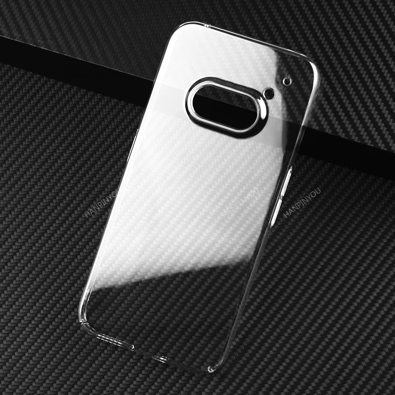 For Nothing phone 2a (2a) Phone2a Plus Hard PC Camera Protect Case Ultra Thin Clear Hard Plastic DIY Full Cover Protective Skin