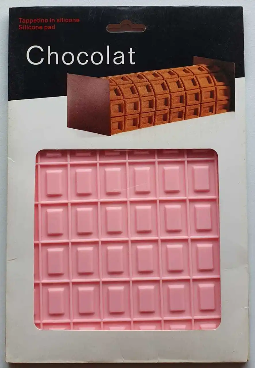 Forma board mould silicone mat barrinhas TX04 (pink) Confectionery