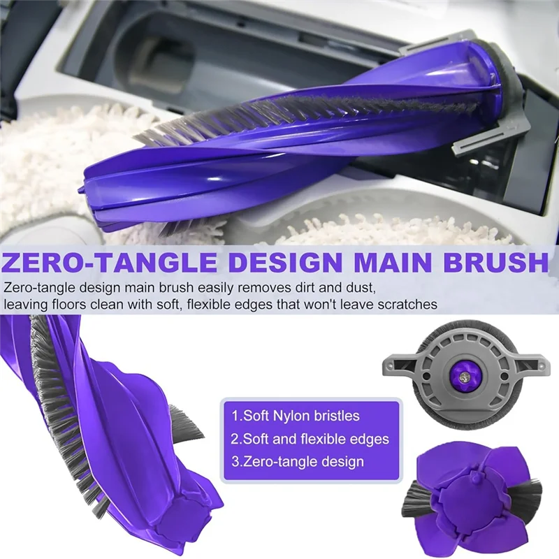 

【Hot Selling!】30PCS Brush Filter Dust Bag And Mop Cloth Kit For Narwal Freo X Ultra Vacuum Cleaner Accessories Replacement Parts