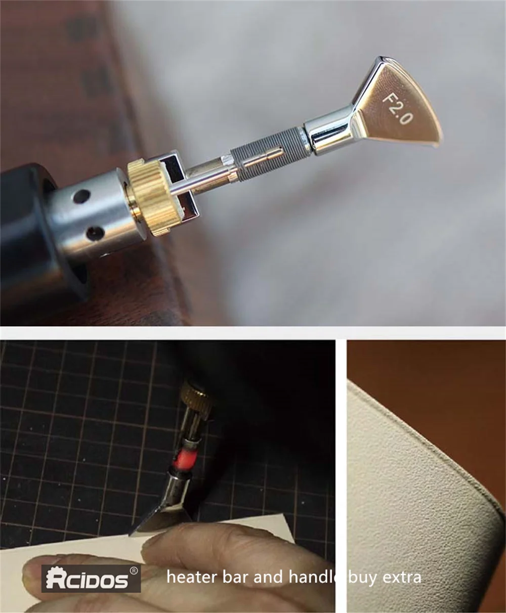 RCIDOS VULCAN F series FRENCH Leather Creaser Tips Electric Creasing Machine Tips,1pcs price