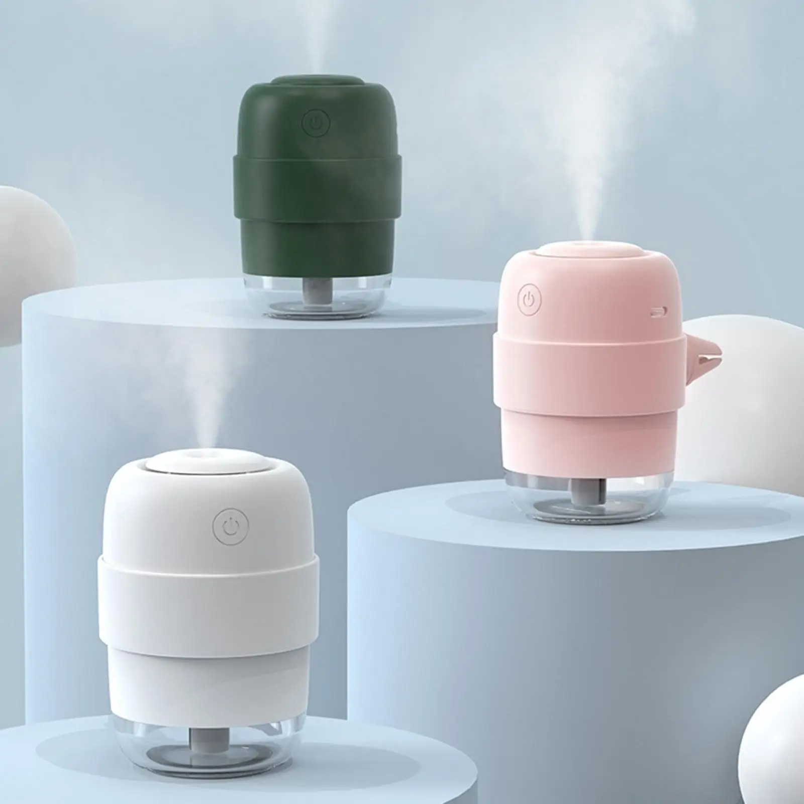 Mini Cool Mist Air Humidifier Humidifier Diffuser Silent for Car Travel