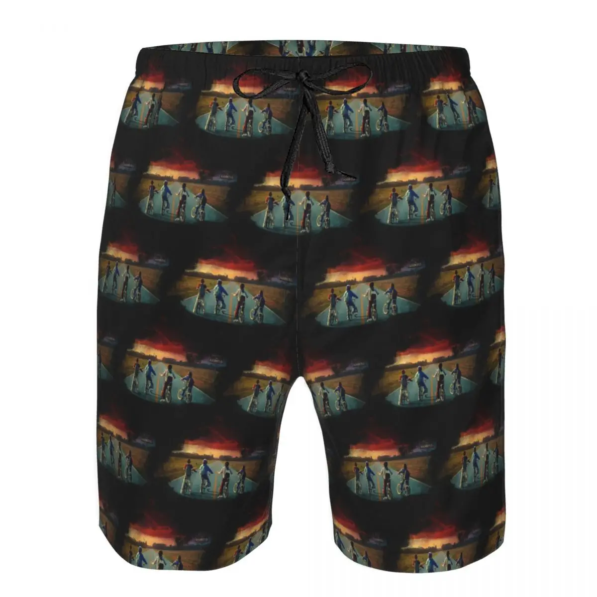 

Stranger School Things Trunks Beach Board Shorts Casual Quick Dry Swimming Summer Men Pants