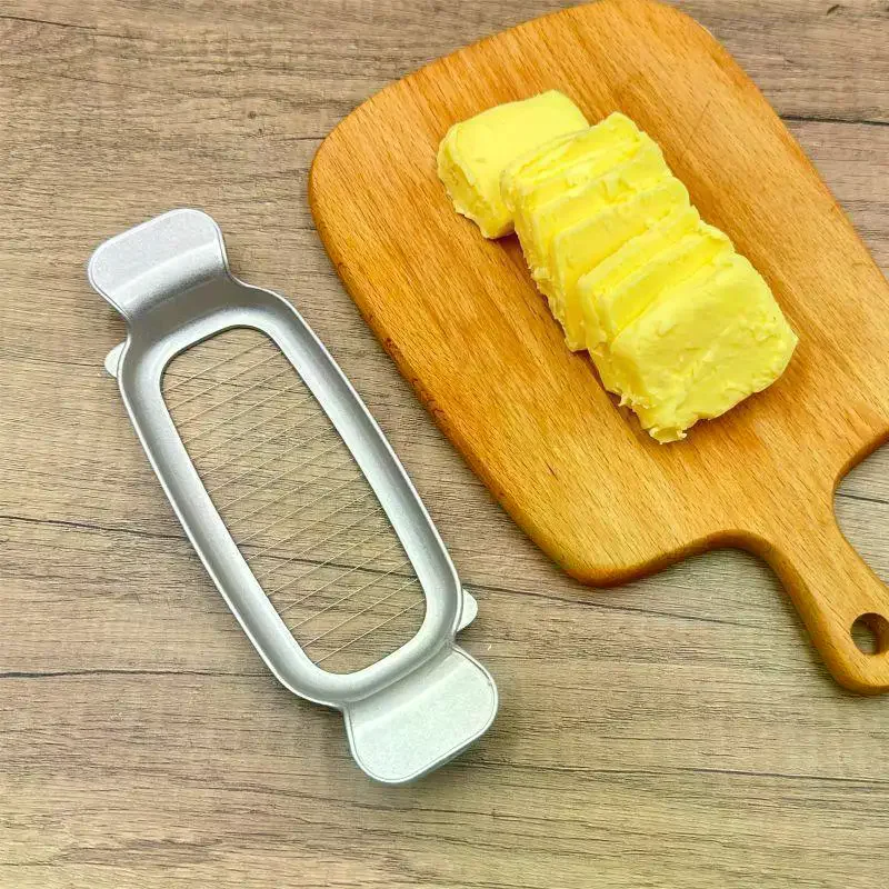 Aluminium Cheese Cutter Butter Slicer Multifunctional Butter Slicer Cutter Kitchen Food Tool Butter Cutter Wire Cheese Slicer view 4