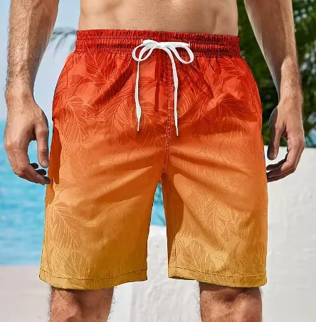 2025 xadrez cor bloco masculino resort 3d impresso geometria board shorts troncos de natação cordão elástico estilo havaiano férias praia