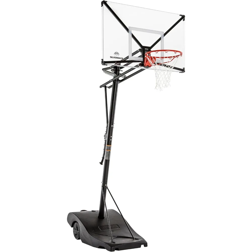 Portable Adjustable 10ft Outdoor Basketball Hoop - 50