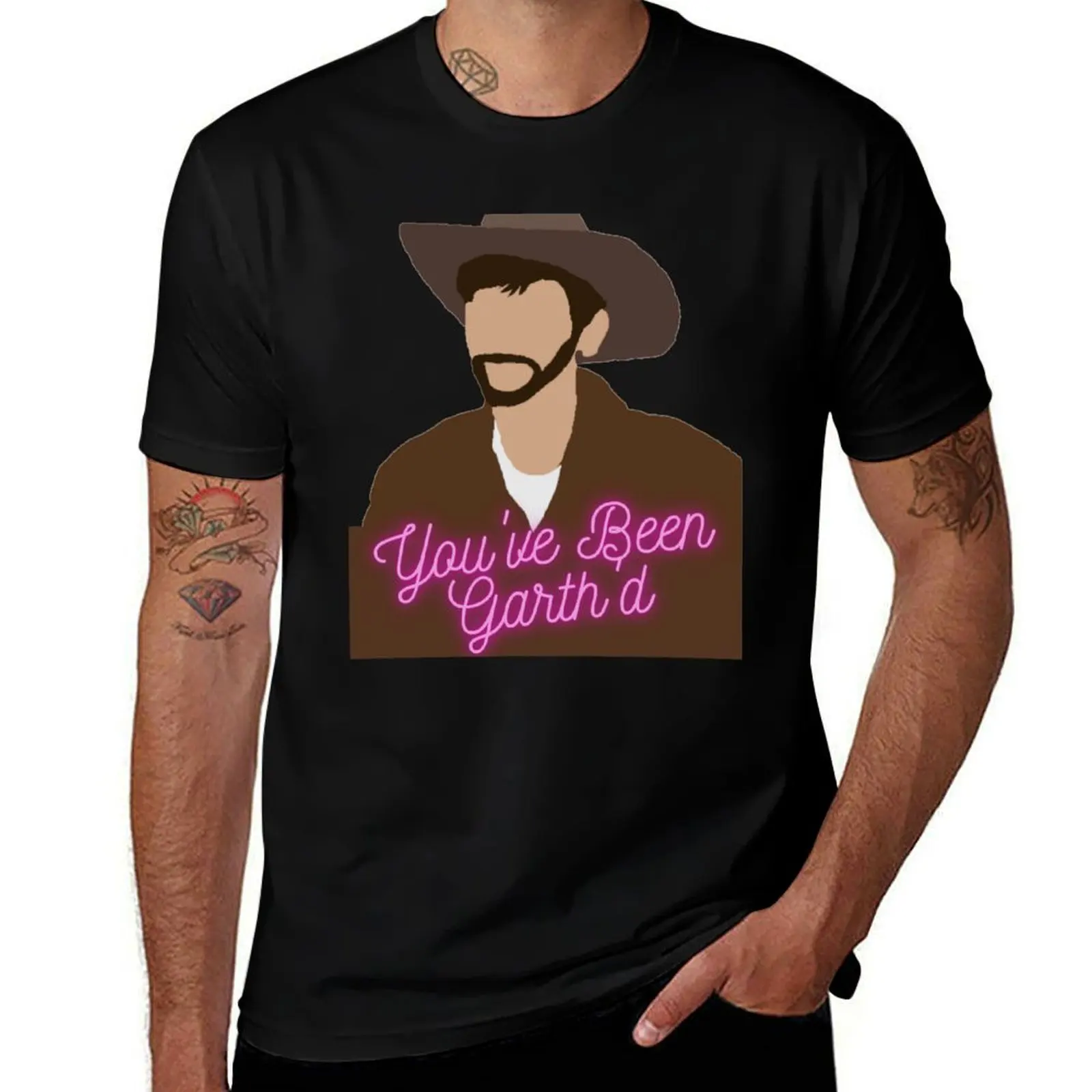You've Been Garth'd - Garth Fitzgerald T-Shirt Basic Solid Tee for Daily Use