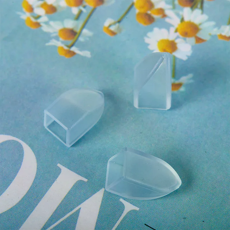 10PCS Pinza Copertura Manicotto Protettivo per Forbici per Cuticole per Unghie Strumenti per Manicure Pedicure Pinzette per Pelle Morta Cap