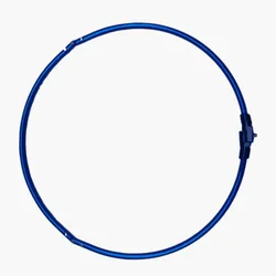 Hard Titanium Alloy Landing Net of Replace Round Folded Frame Brail Net Accessories Diameter 40cm-50cm Rede De Pesca Fish Tool